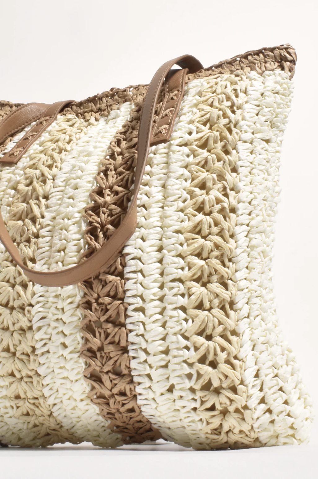 Striped Weave Tote Bags - Image 3